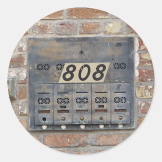 NOLA Bangs Like an 808 Classic Round Sticker