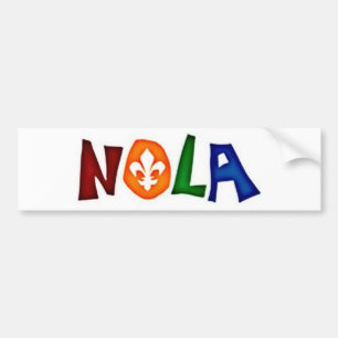 NOLA BUMPER STICKER