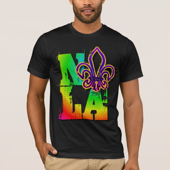 NOLA FLEUR DE LIS T-Shirt (Front)
