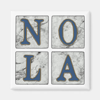 NOLA French Quarter New Orleans Louisiana Magnet