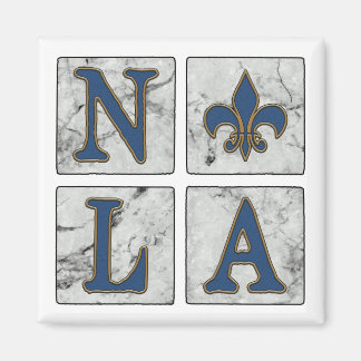 NOLA French Quarter New Orleans Louisiana Magnet