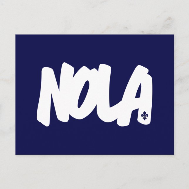 NOLA Letters Postcard (Front)