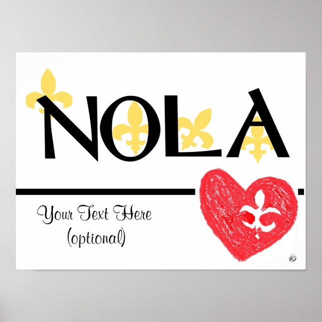 NOLA Love de Lis poster (Front)
