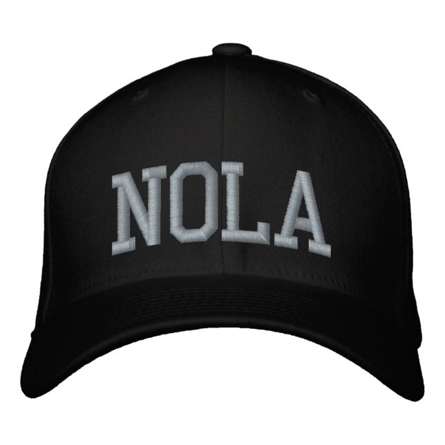 NOLA New Orleans Embroidered Hat (Front)