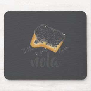 Nola New Orleans Louisiana Beignet Pastry Beignets Mouse Pad