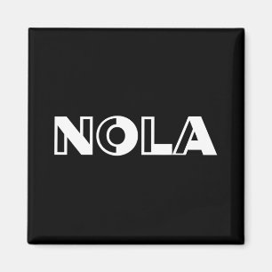 Nola New Orleans Tee Shirt Magnet