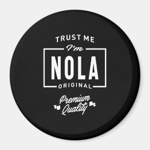 Nola Personalised Name Birthday Magnet