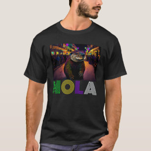 Nola Saying New Orleans Mardi Gras Nutria Rat   1 T-Shirt