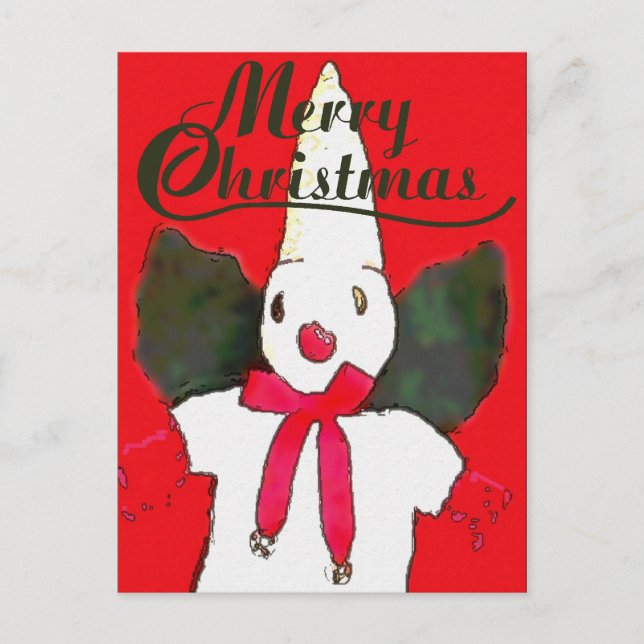NOLa Snowman Card (Front)