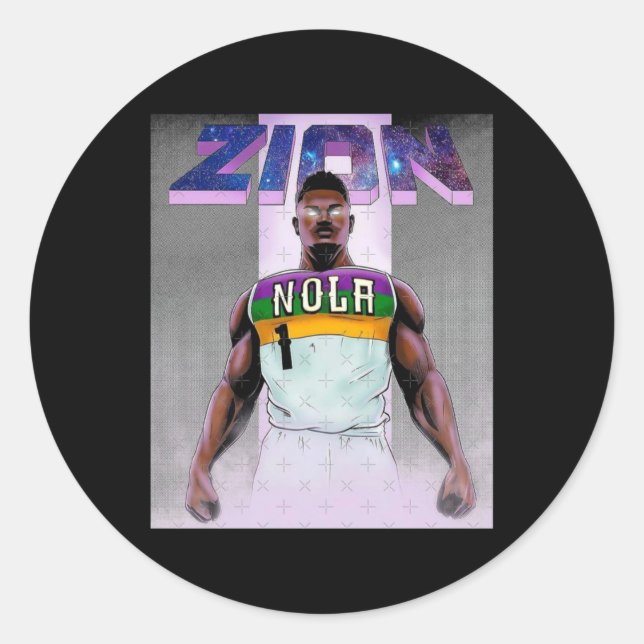 Nola Zion  Classic Round Sticker (Front)