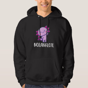 Nolanalotl Axolotl Cute For Nolan Hoodie