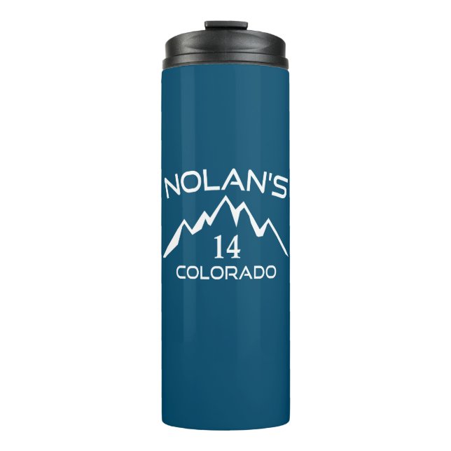 Nolan's 14 Colorado Thermal Tumbler (Front)