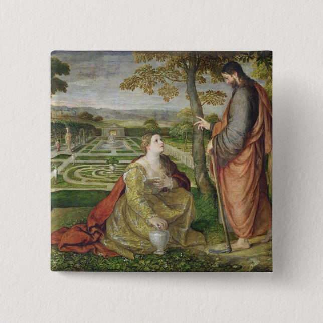Noli Me Tangere 15 Cm Square Badge (Front)