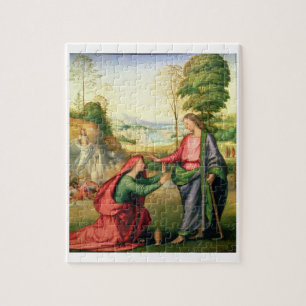Noli me Tangere, c.1508 (oil on canvas) Jigsaw Puzzle