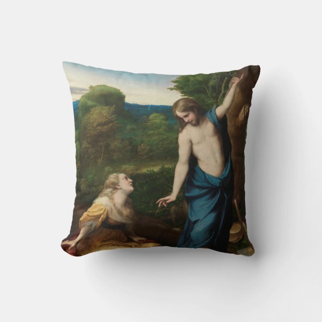 Noli me tangere cushion (Front)