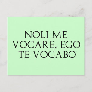 Noli Me Vocare Postcard