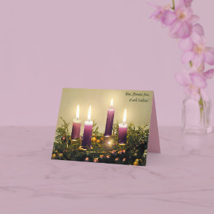 Noli Tardare -- Advent Greeting Card