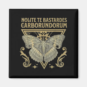Nolite Retro Te Es Butterfly Carborundorum Feminis Magnet
