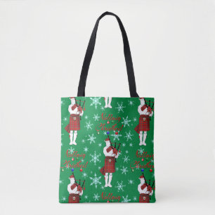 Nollaig Chridheil Scottish Merry Christmas Scottis Tote Bag