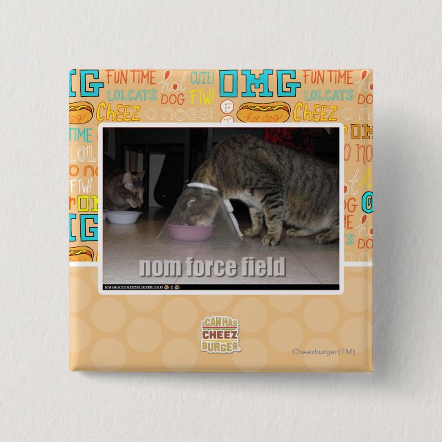 nom force field 15 cm square badge (Front)