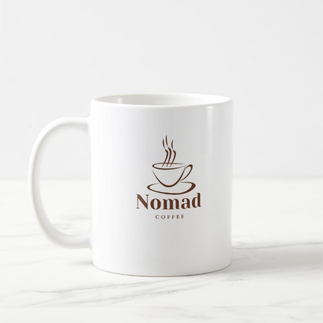 Nomad Coffee Mug Minimalist Modern Ceramic Mug (Left)