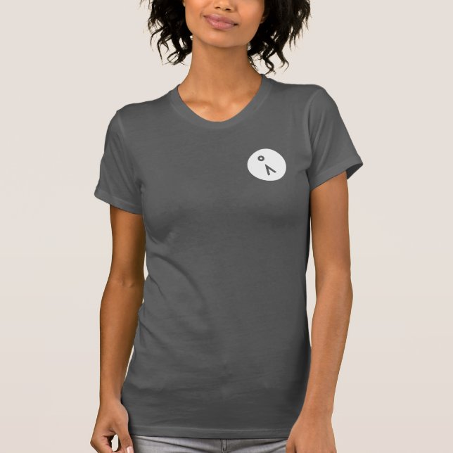 Nomad Women's Bella Canvas Fine Jersey T-Shirt (Front)