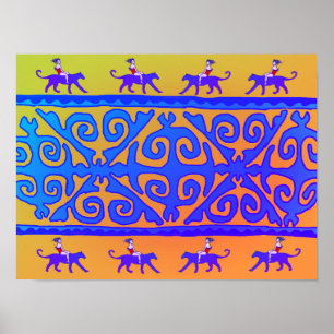Nomadic girl poster