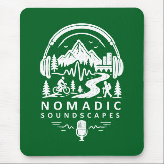 Nomadic Soundscapes - Elegant Mouse Pad