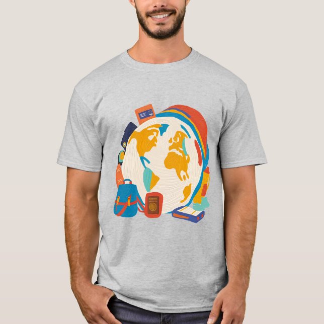 Nomadic Spirit - Explore the Outdoors Tee (Front)