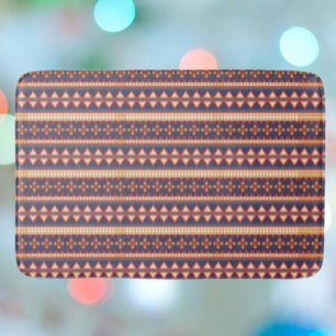 Nomadic Threads Aztec Pattern Bath Mat