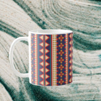 Nomadic Threads | Aztec Pattern Classic Mug
