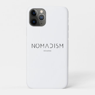 Nomadism Records Black Logo iPhone 11 Pro Case