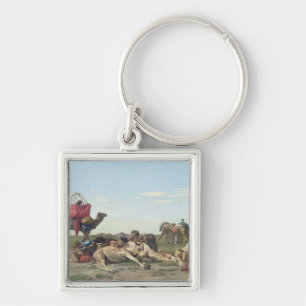 Nomads in the Desert, 1861 Key Ring