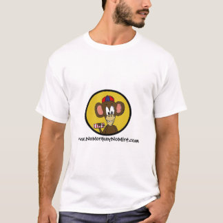 NoMonkeyNoMint.com Logo T-Shirt