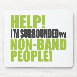 Non Band People Mouse Pad