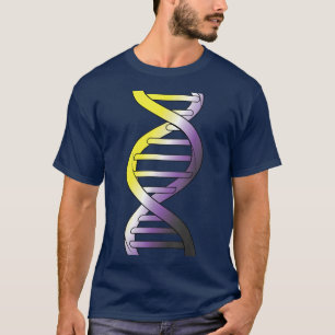 Non Binary DNA Gay Pride Month Flag Queer LGBTQ No T-Shirt