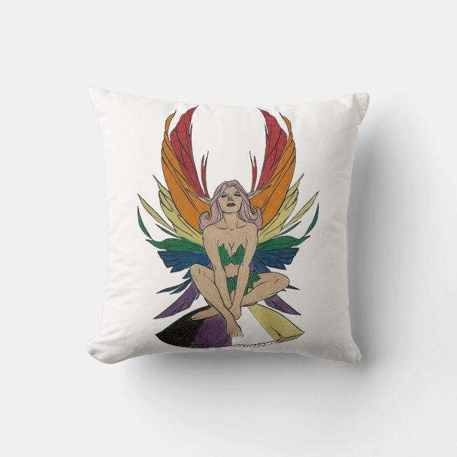 Non-binary Faerie Cushion (Front)