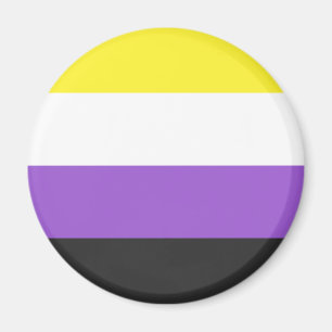 Non-Binary Flag Magnet