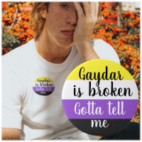 Non-binary | Gaydar is broken |