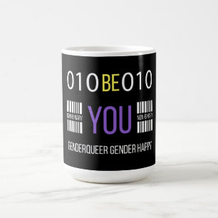 Non Binary Genderqueer Happy  Coffee Mug