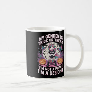 Non-binary Halloween Unicorn Pronouns Not A Phase Coffee Mug