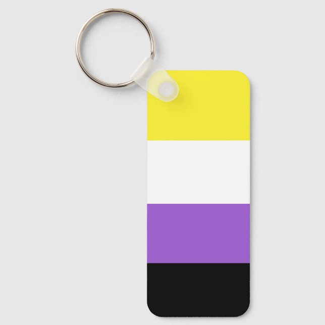 Non-Binary Keychain Gift (Front)