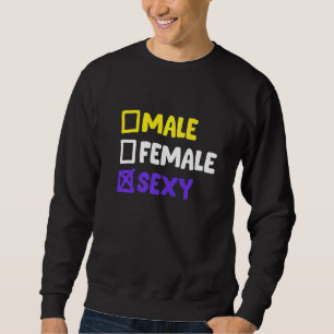 Non Binary Person Sweatshirt