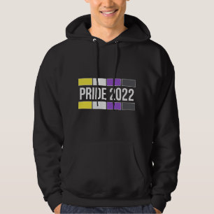 Non-binary Pride 2022 LGBT ENBY Pride March LGBTQ Hoodie