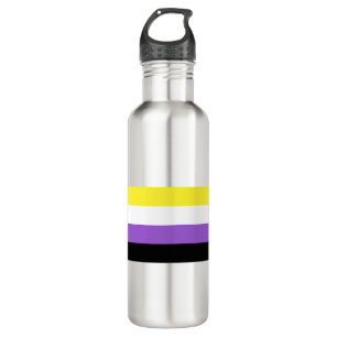 Non Binary Pride 710 Ml Water Bottle