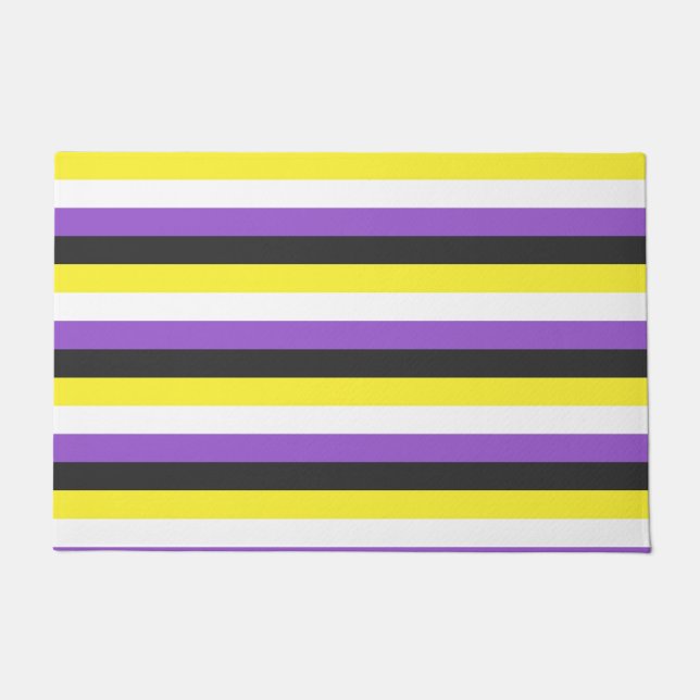 Non Binary Pride Doormat (Front)
