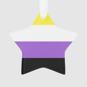 Non Binary Pride Flag Ornament