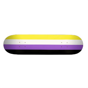 Non Binary Pride Flag Skateboard