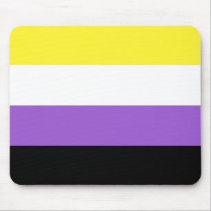 Non Binary Pride Mouse Pad