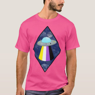 Non Binary Pride Ufo Classic T-Shirt